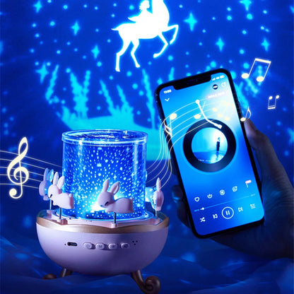 Starry Carousel™ - Night Light & Bluetooth Speaker