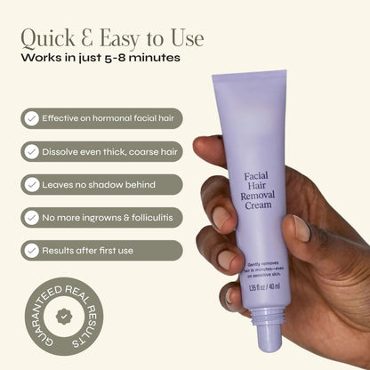BareBliss™ Facial Hair Removal Cream