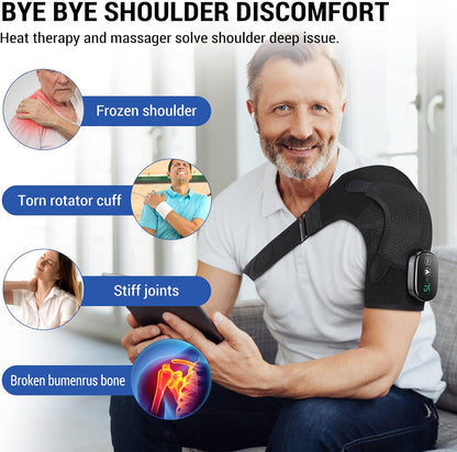 FlexiHeat™ - Electric Shoulder Massage Brace