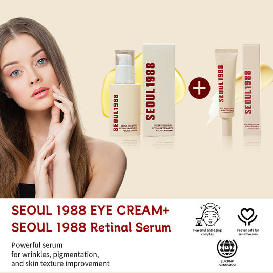 SEOUL 1988 Vitamin C Wrinkle Care 4% Retinol Geng Essence Eye Cream Moisturizing