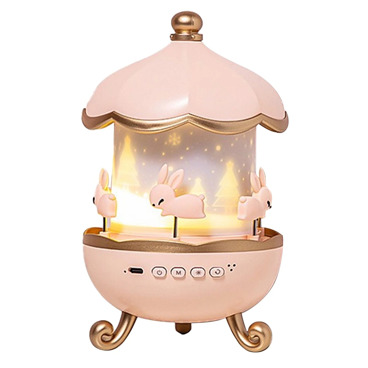 Starry Carousel™ - Night Light & Bluetooth Speaker