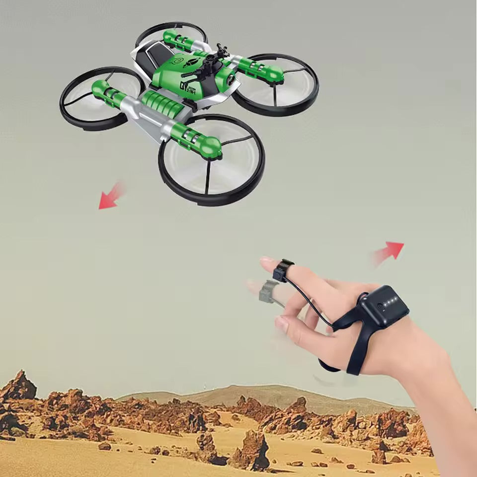 SkyRider™ - Transforming RC Bike & Quadcopter