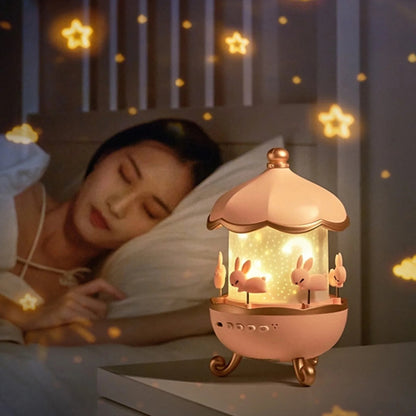 Starry Carousel™ - Night Light & Bluetooth Speaker