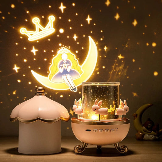Starry Carousel™ - Night Light & Bluetooth Speaker