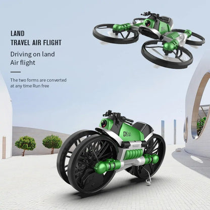 SkyRider™ - Transforming RC Bike & Quadcopter