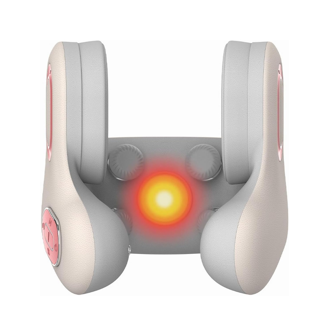 RelaxBeats™ - Memory Foam Travel Pillow & Massager
